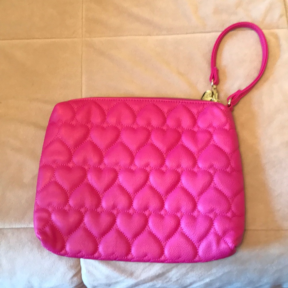 Betsy Johnson tablet case/ wristlet